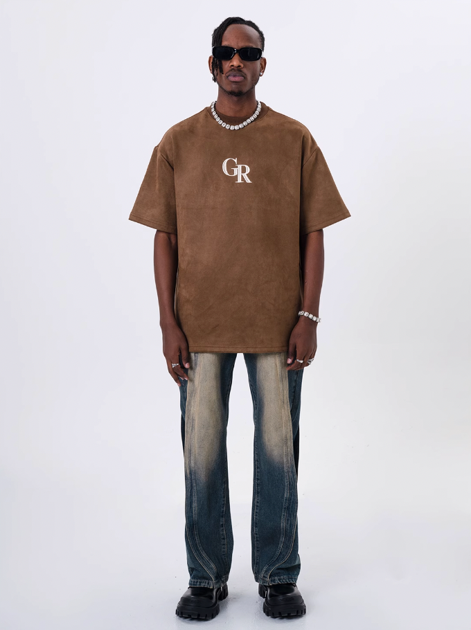 F3F Select Wide Legged Drape Denim Pants