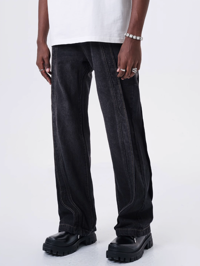 F3F Select Drape Denim Pants