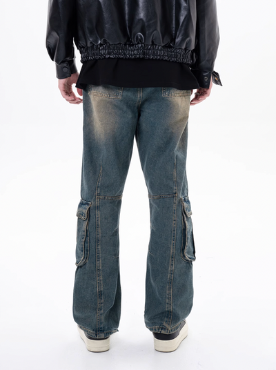 F3F Select Multi Pocket Workwear Denim Pants
