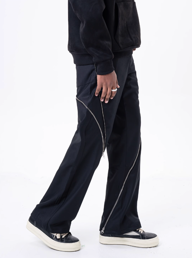 F3F Select Flow Zipper Open Design Suit Pants