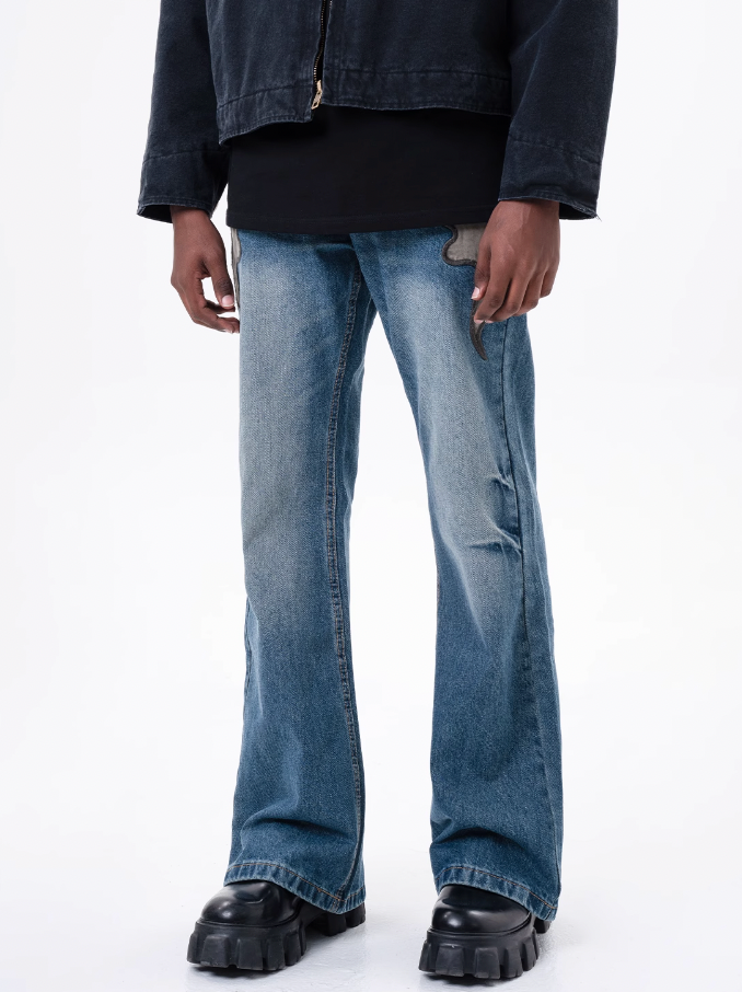 F3F Select Patch Embroidery Denim Pants