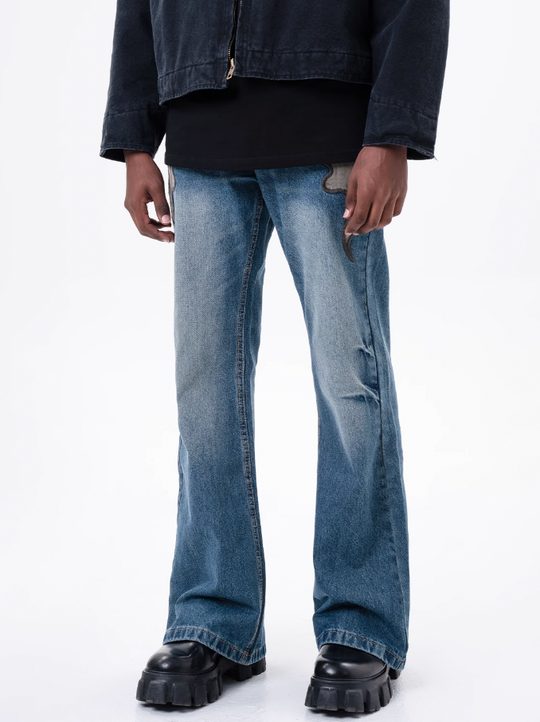 F3F Select Patch Embroidery Denim Pants