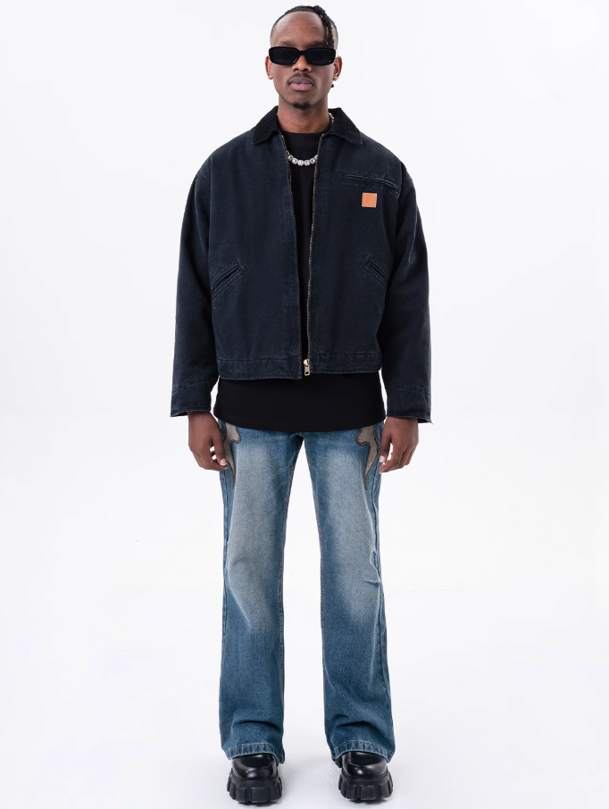 F3F Select Patch Embroidery Denim Pants