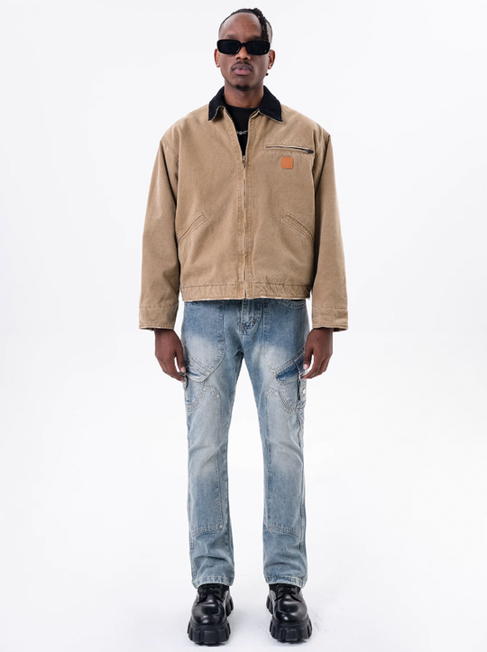 F3F Select Strap Pocket Studs Denim Pants