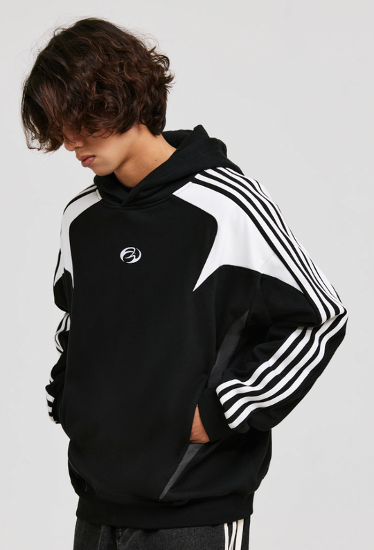 ANTIDOTE Sports Stripe Hoodie