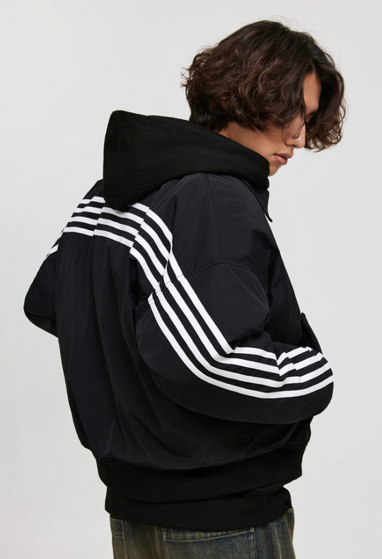ANTIDOTE Stripes Bomber Jacket