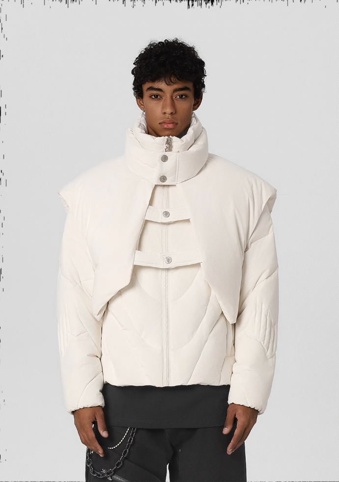 JHYQ Detachable Vest Down Jacket