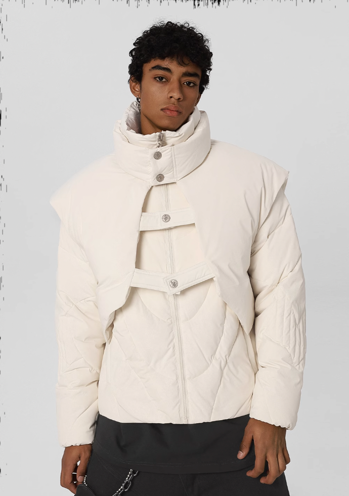 JHYQ Detachable Vest Down Jacket