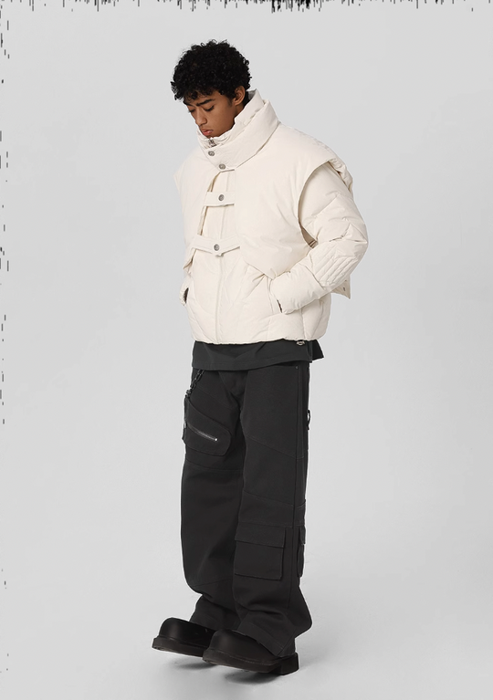 JHYQ Detachable Vest Down Jacket