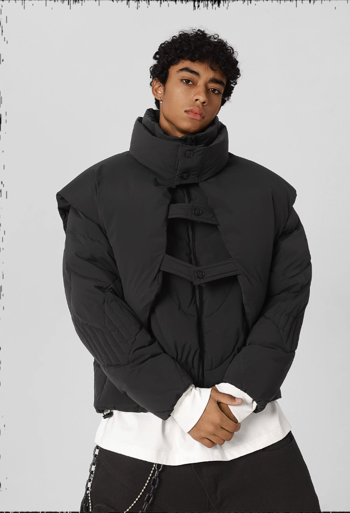 JHYQ Detachable Vest Down Jacket