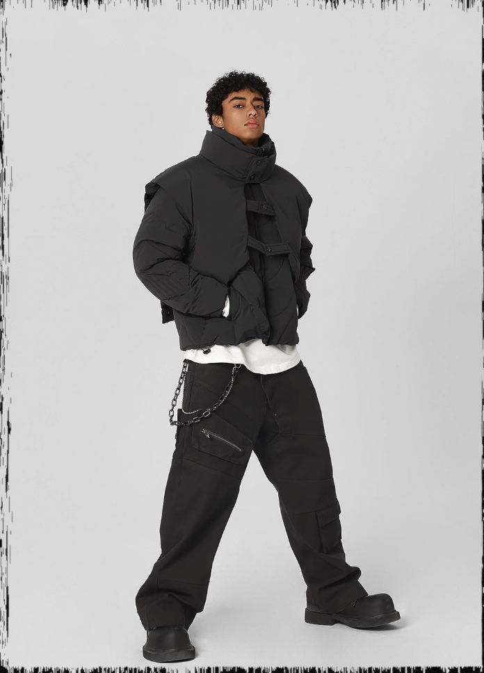 JHYQ Detachable Vest Down Jacket