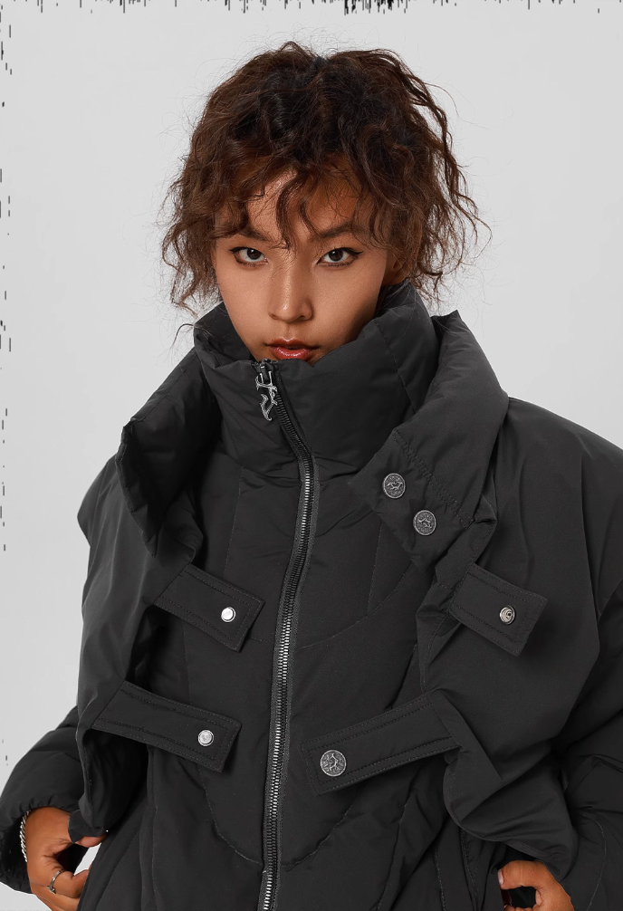 JHYQ Detachable Vest Down Jacket