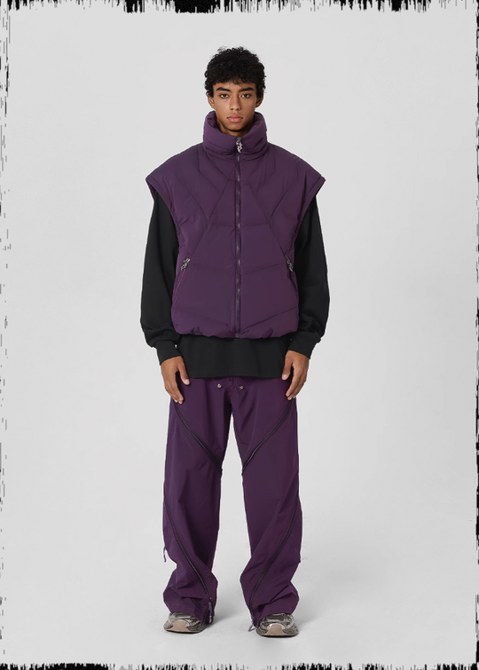 JHYQ Cobweb Design Down Short Jacket