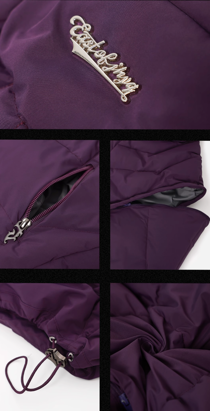 JHYQ Cobweb Design Down Short Jacket