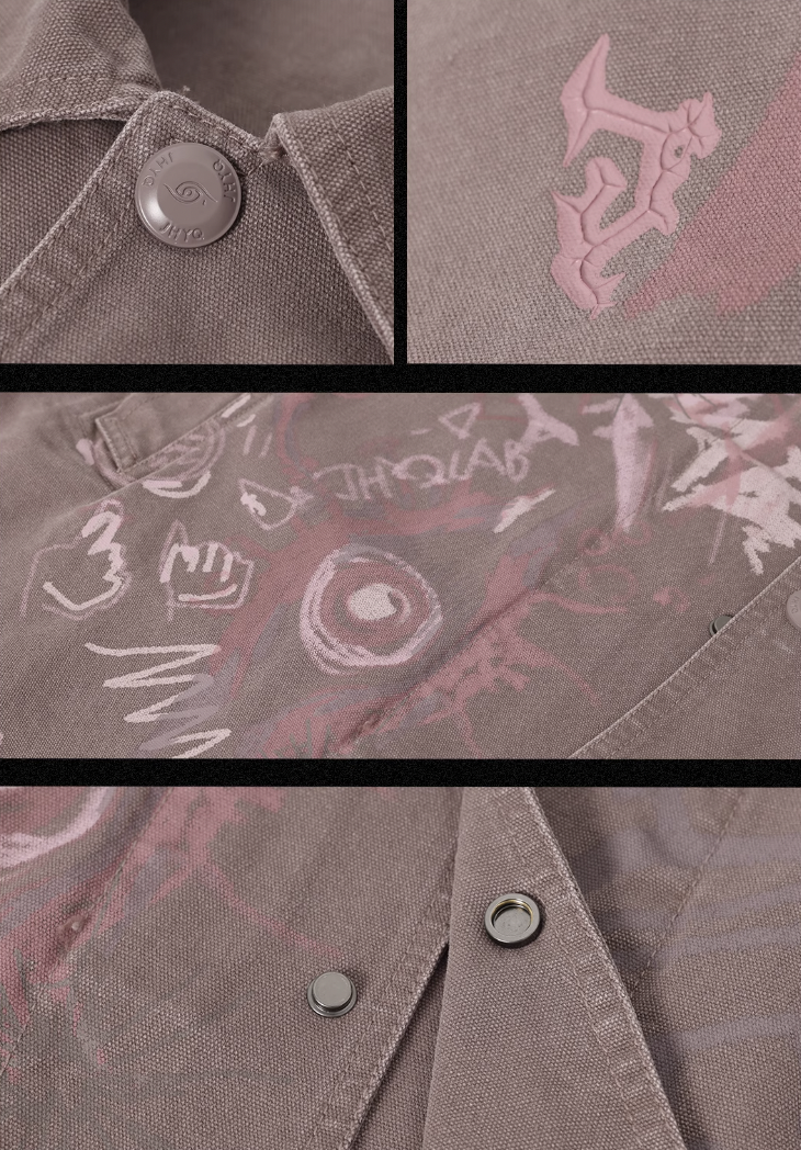 JHYQ Pulp Printed Work Jacket