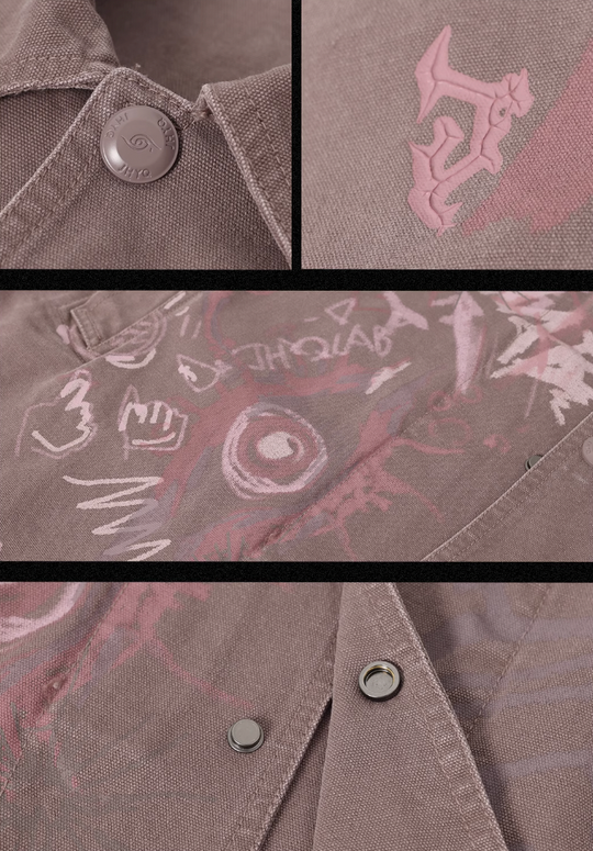 JHYQ Pulp Printed Work Jacket