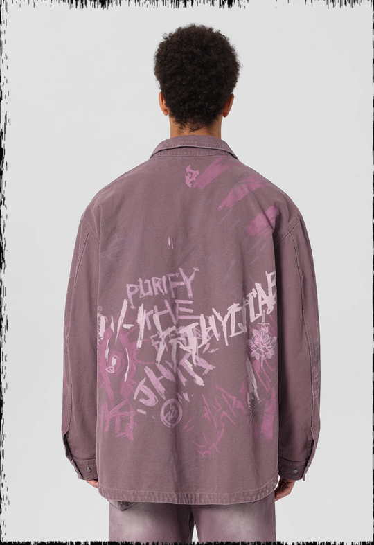 JHYQ Pulp Printed Work Jacket