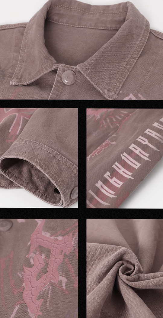 JHYQ Pulp Printed Work Jacket