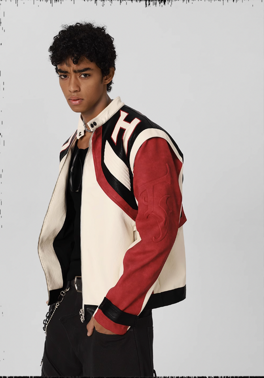 JHYQ Deconstructed Racing Motorcycle Jacket