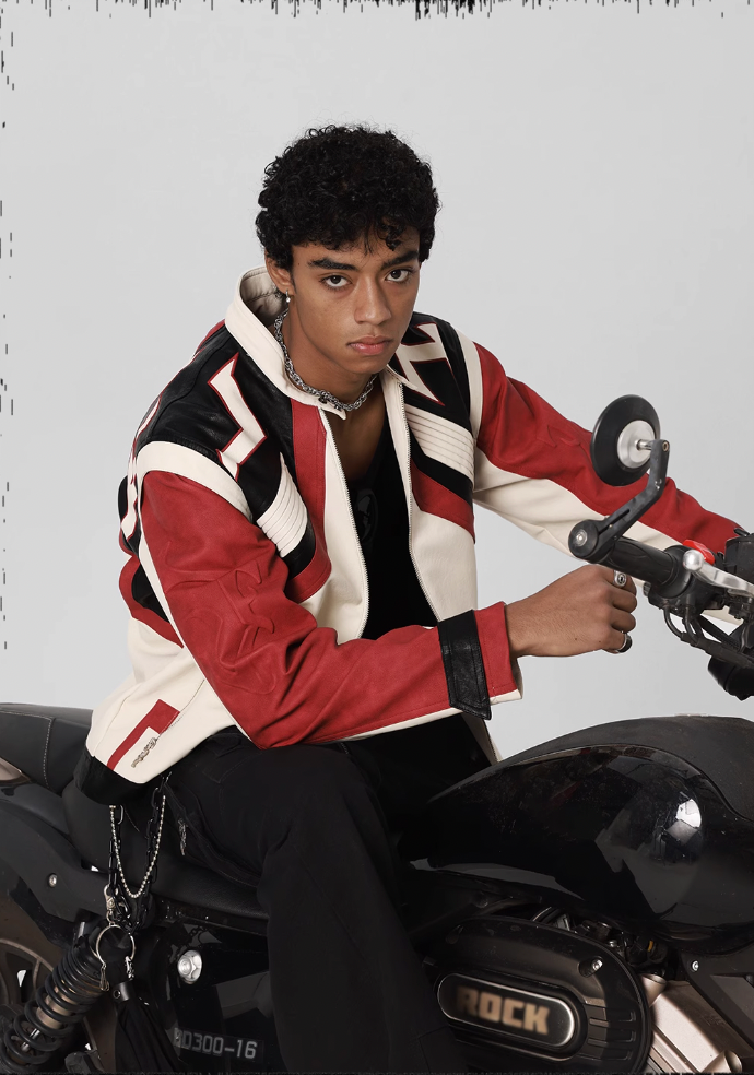 JHYQ Deconstructed Racing Motorcycle Jacket