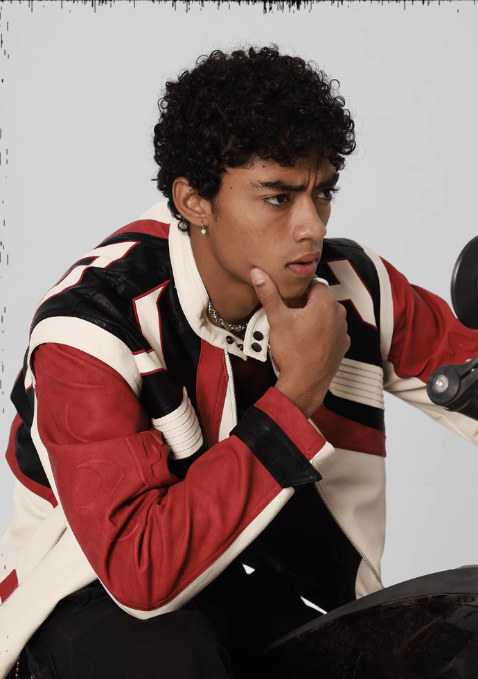 JHYQ Deconstructed Racing Motorcycle Jacket