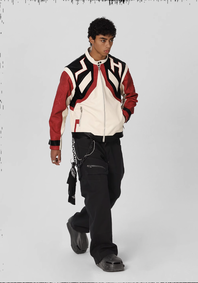 JHYQ Deconstructed Racing Motorcycle Jacket