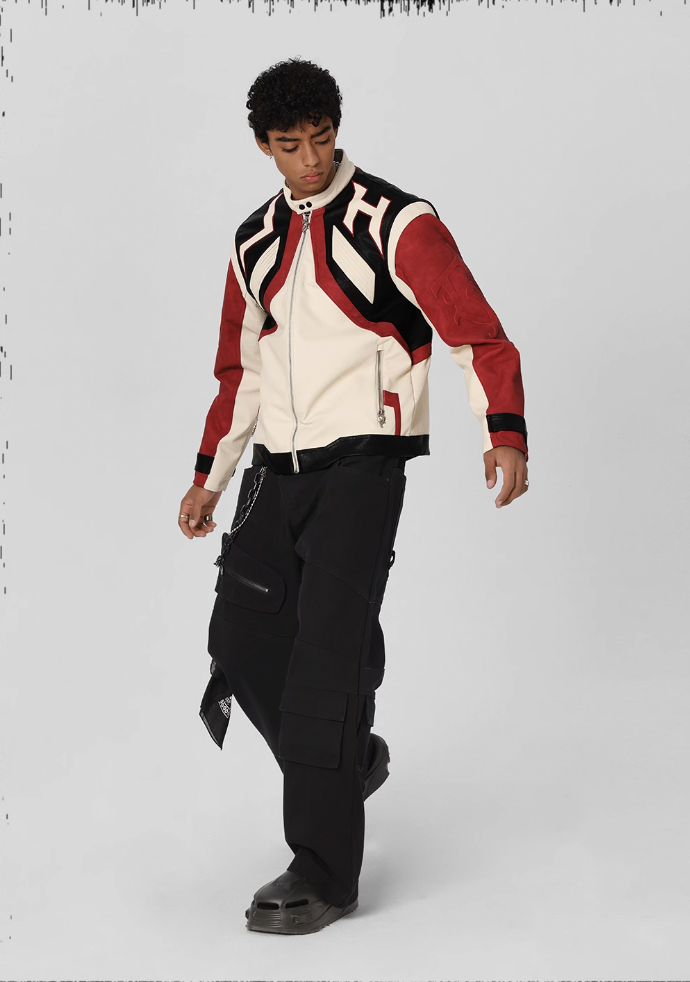JHYQ Deconstructed Racing Motorcycle Jacket