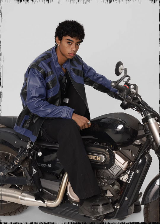 JHYQ Deconstructed Racing Motorcycle Jacket