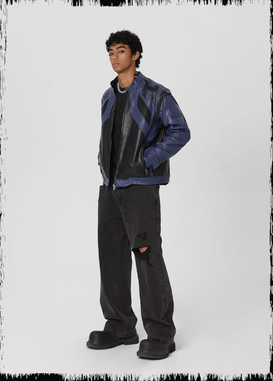 JHYQ Deconstructed Racing Motorcycle Jacket