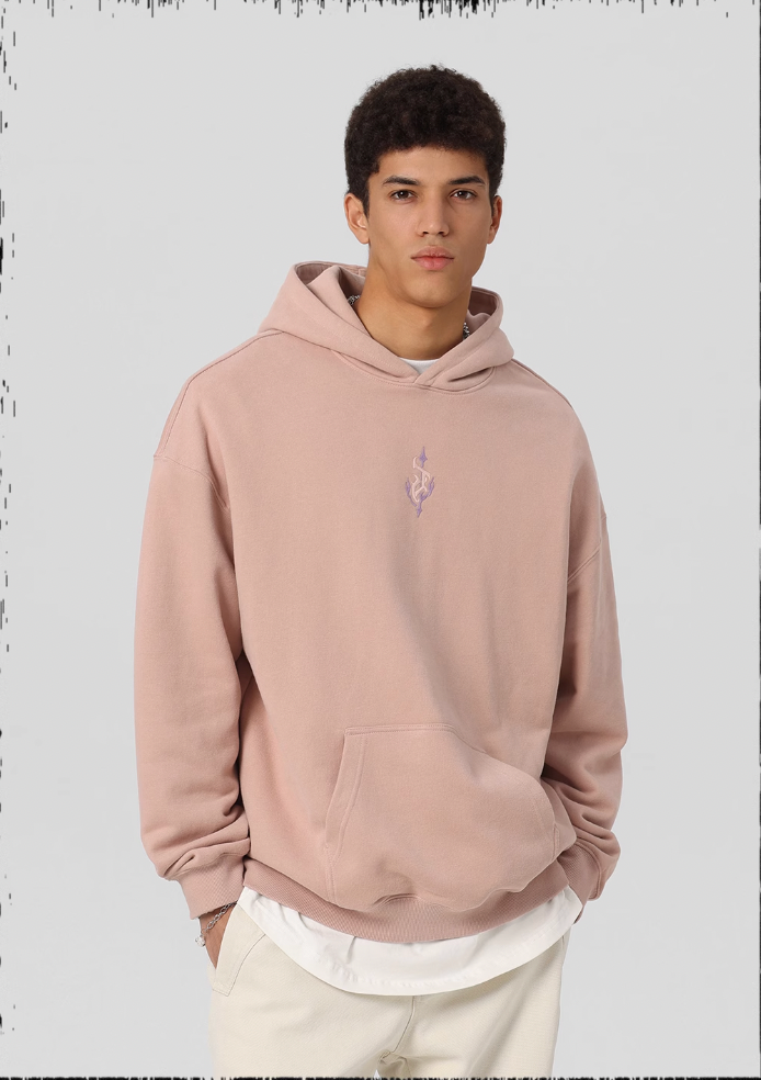 JHYQ Logo 3D Embroidery Hoodie