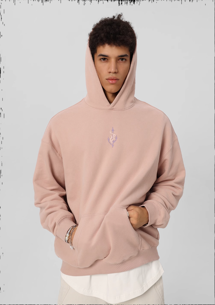 JHYQ Logo 3D Embroidery Hoodie