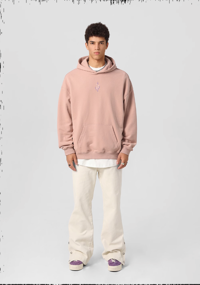 JHYQ Logo 3D Embroidery Hoodie