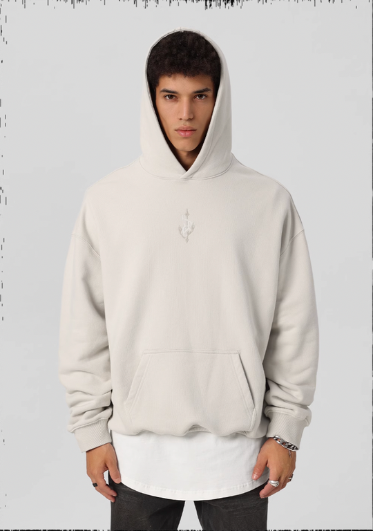 JHYQ Logo 3D Embroidery Hoodie