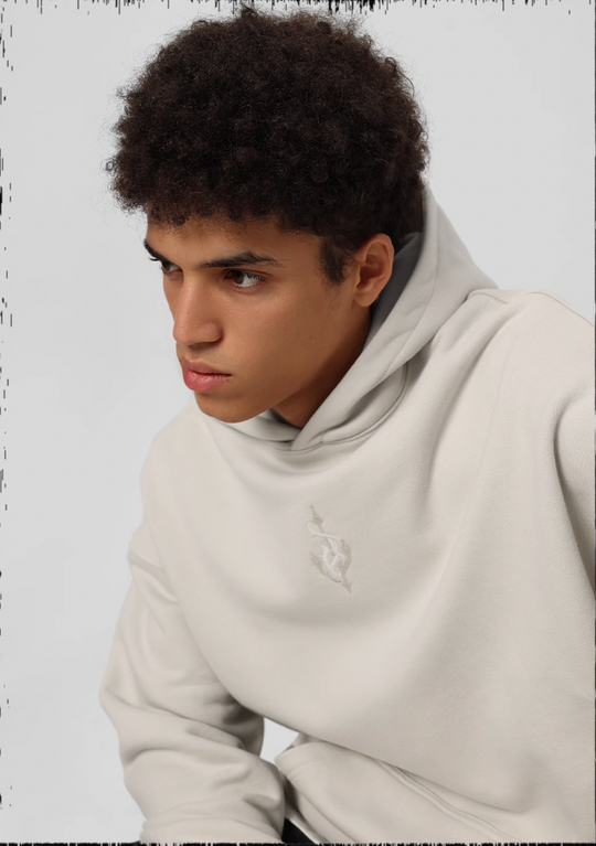 JHYQ Logo 3D Embroidery Hoodie