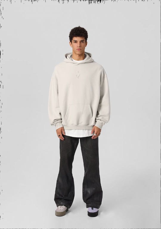 JHYQ Logo 3D Embroidery Hoodie