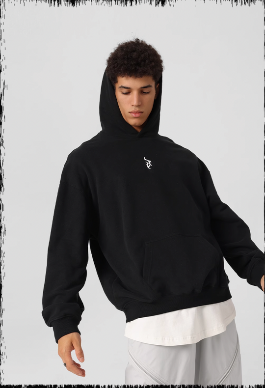 JHYQ Logo 3D Embroidery Hoodie