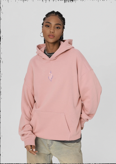 JHYQ Logo 3D Embroidery Hoodie