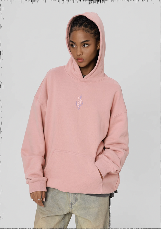 JHYQ Logo 3D Embroidery Hoodie