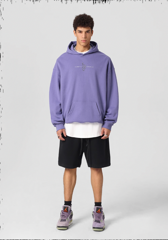 JHYQ Embroidered Beaded Logo Hoodie