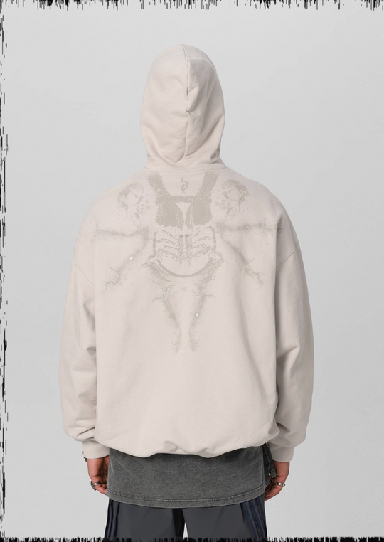 JHYQ Graffiti Print Hoodie