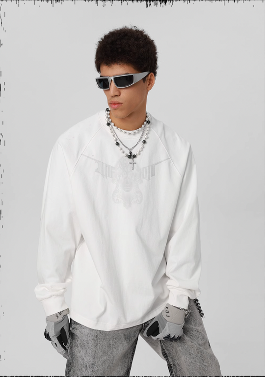 JHYQ 3D Stretch Printed Long Sleeved Tee