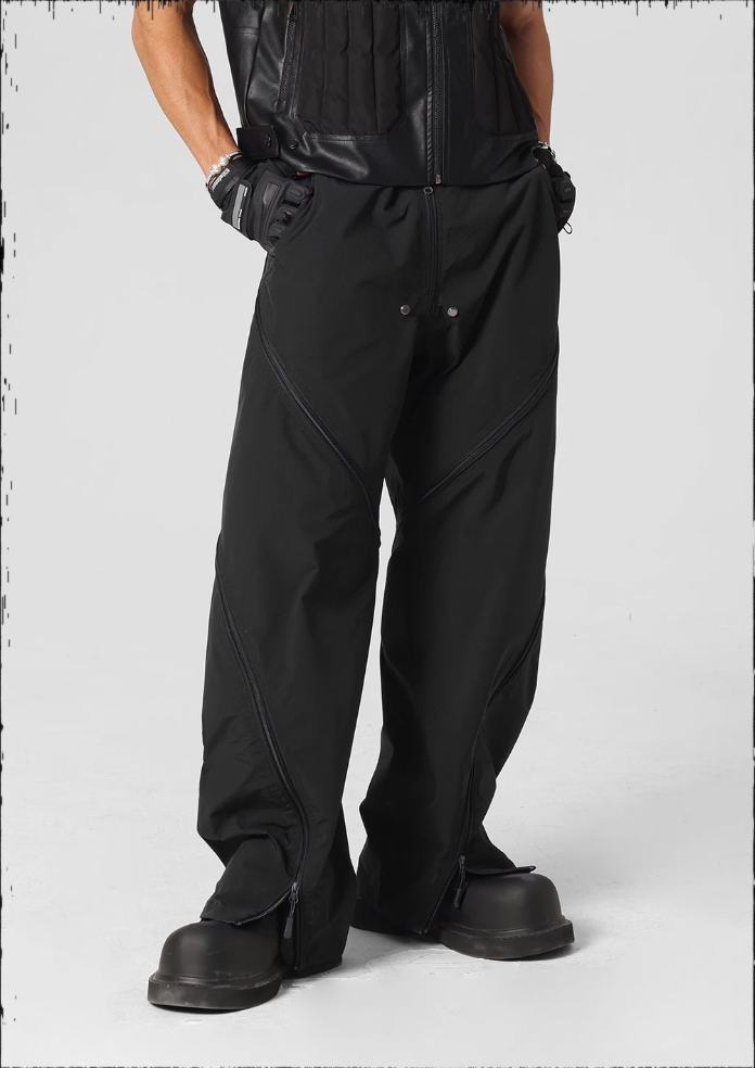 JHYQ Paratrooper Functional Zipper Pants