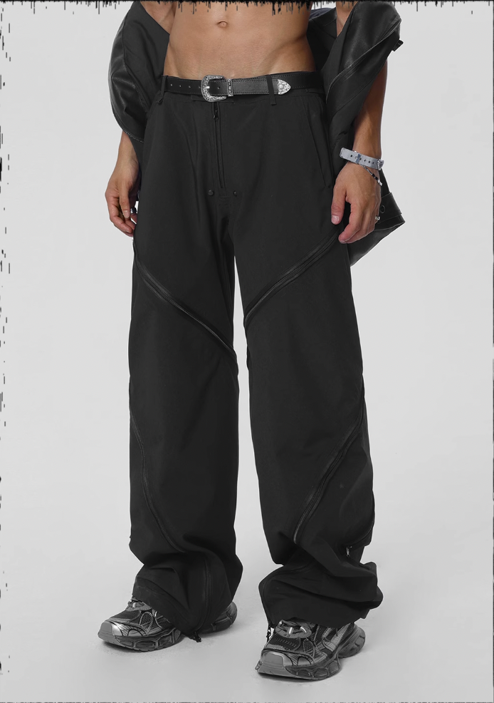 JHYQ Paratrooper Functional Zipper Pants