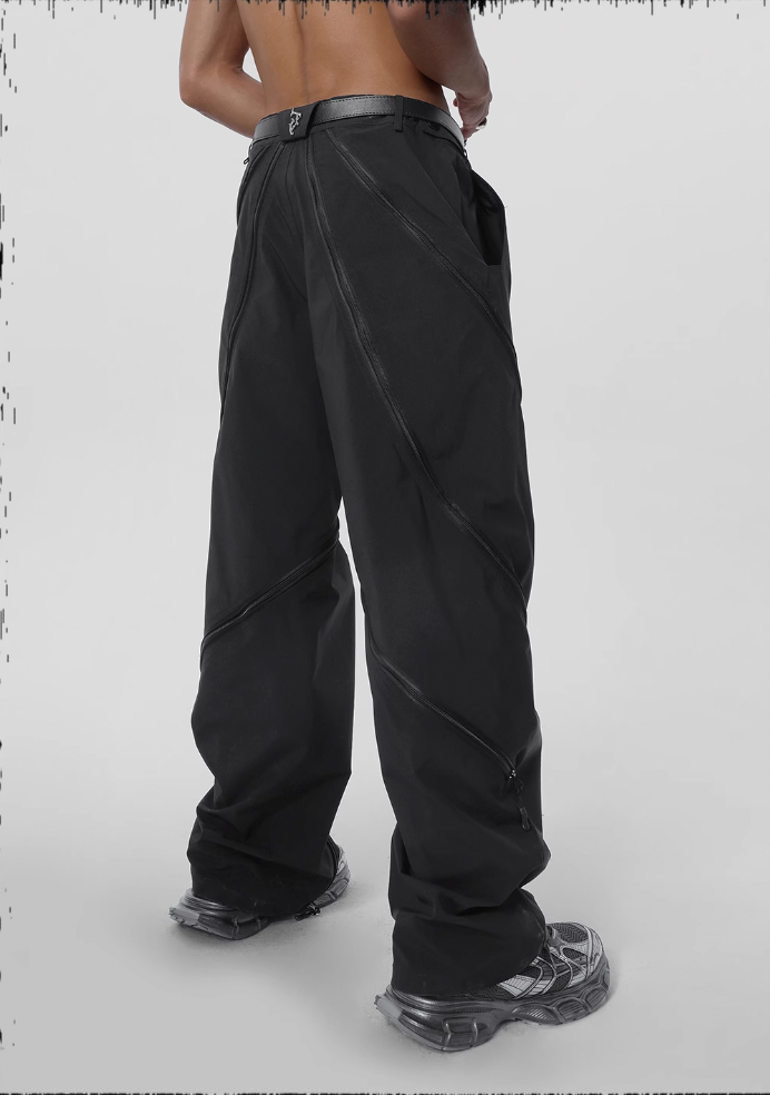 JHYQ Paratrooper Functional Zipper Pants