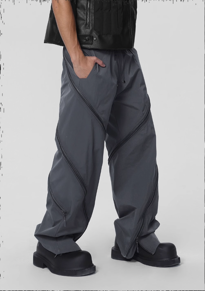 JHYQ Paratrooper Functional Zipper Pants