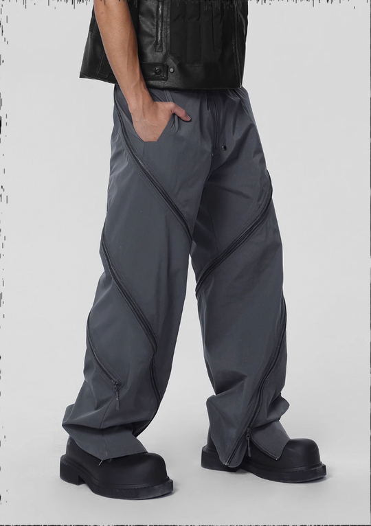 JHYQ Paratrooper Functional Zipper Pants