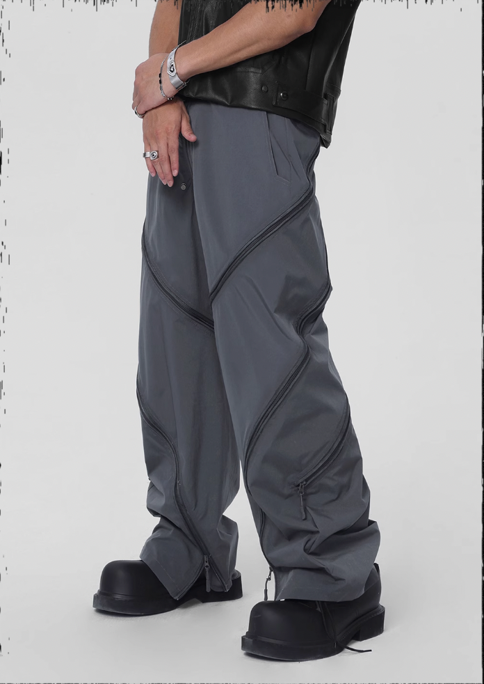 JHYQ Paratrooper Functional Zipper Pants