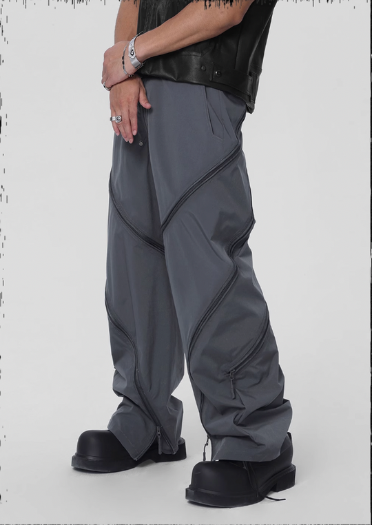 JHYQ Paratrooper Functional Zipper Pants