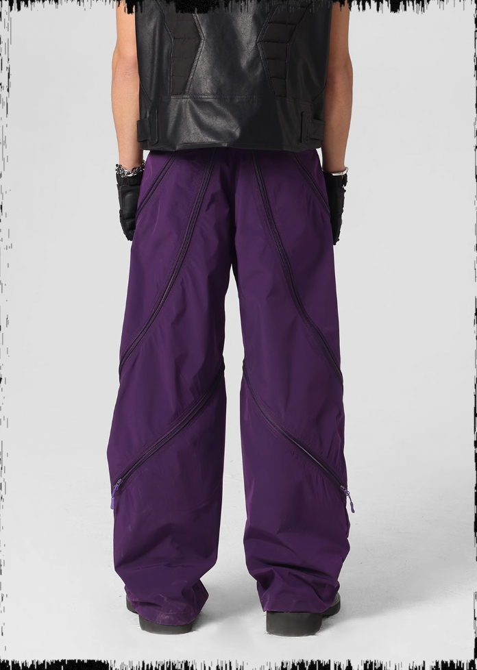 JHYQ Paratrooper Functional Zipper Pants