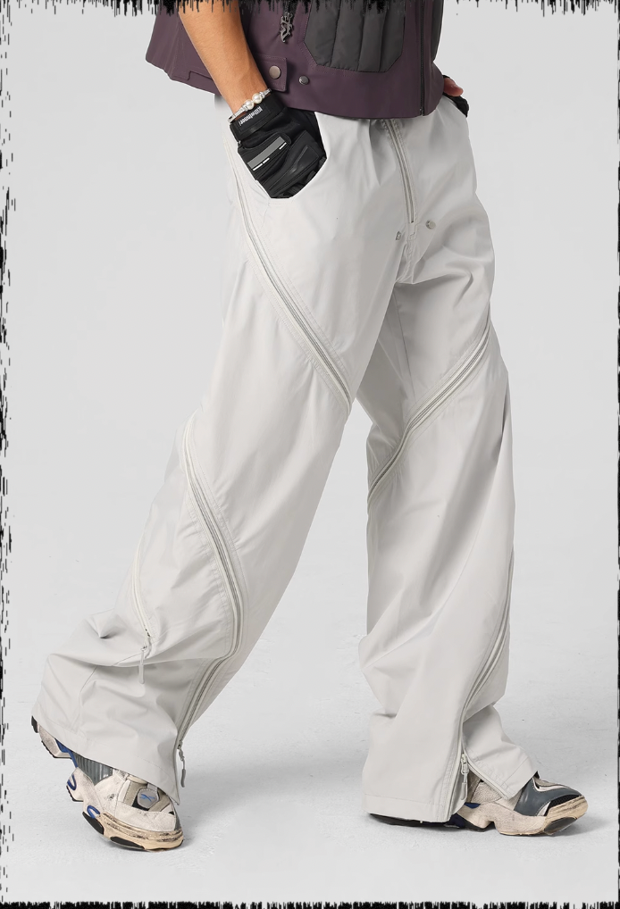 JHYQ Paratrooper Functional Zipper Pants